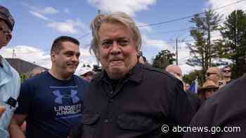 Bannon to go on trial later this year for alleged fraud in border wall fundraiser