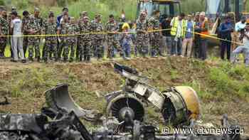 Plane crashes just after takeoff from Nepal's capital, killing 18 people. Pilot is lone survivor
