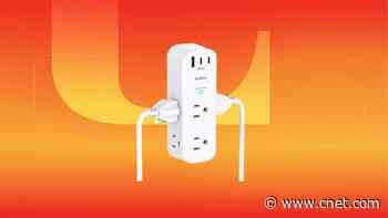 This Neat, Swiveling Surge Protector Outlet Extender Costs Just $9 Today at Amazon