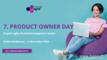 heise-Angebot: 7. Product Owner Day: Begeisterung schaffen mit dem richtigen Produktmanagement
