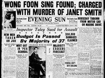 Who killed Janet Smith? Nurse's murder gripped Vancouver for decades