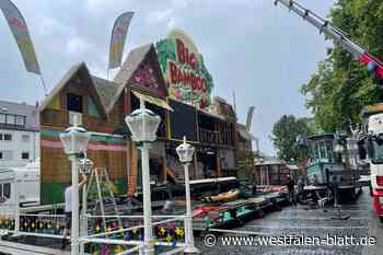 Libori-Aufbauarbeiten laufen auf Hochtouren