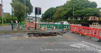 Work on ‘Blackburn’s biggest hole’ could last a week