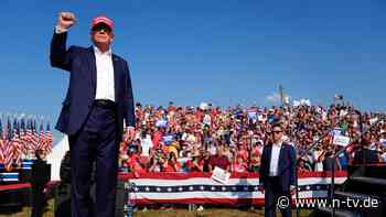 Auf Bitten des Secret Service: Trump soll auf Wahlkampfauftritte im Freien verzichten