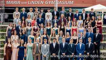 Schulabschluss in Calw: Das sind die Abiturienten vom Maria von Linden Gymnasium