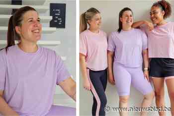 Gezondheidscoach Lieslot (34) ontwerpt eigen sportkledij: “Het is zo fijn om te zien dat klanten komen sporten in mijn collectie”