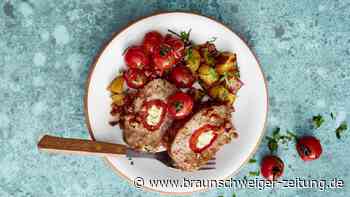 Kleiner Holzfäller-Hackbraten mit Rosmarinkartoffeln