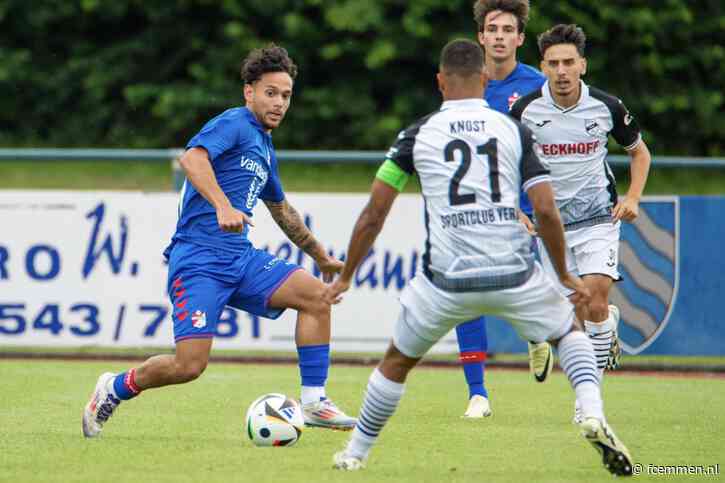 Nederlaag tegen SC Verl op trainingskamp