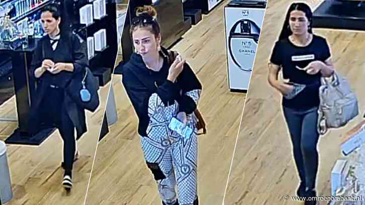 Politie zoekt drie vrouwen die voor drieduizend euro aan parfum stalen
