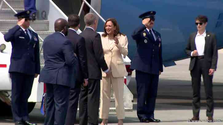 Vice President Kamala Harris speaks at Social Justice Town Hall in Indianapolis