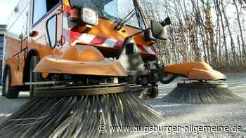 Einbrecher fahren unerlaubt mit einer Kehrmaschine