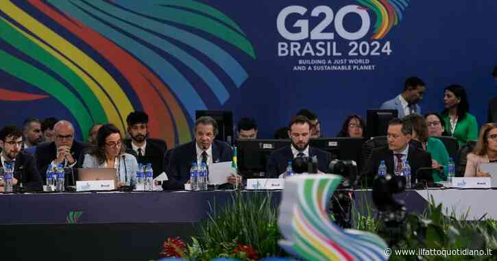 G20, approvato il documento fondante dell’Alleanza globale contro la fame e la povertà: “Serve una tassa sui super ricchi”
