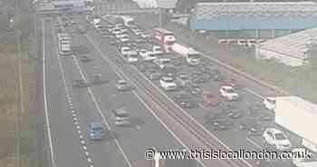 A282 M25 Dartford Crossing multi-vehicle crash: Live updates