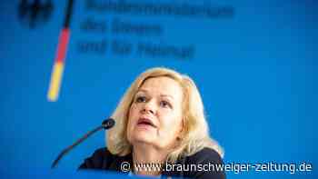 Upps, Nancy Faeser verbietet aus Versehen Luxusmarke