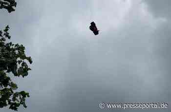 FW-EN: Personenrettung über Winde eines Rettungshubschraubers