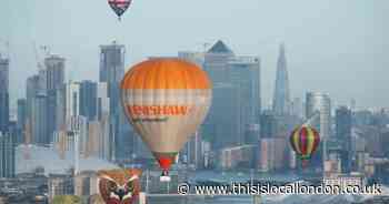 London skies to be filled with Hot Air Balloons this weekend