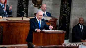 "Ihr nützlichen Idioten Irans": Netanjahu rechtfertigt Gaza-Krieg - Festnahmen im Kongress