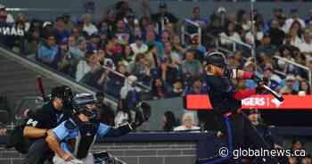 Jays sting Rays 6-3 with a four-run eighth inning