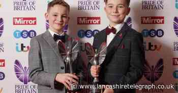 Hughie and Freddie finalists in JustGiving Awards  