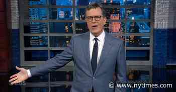 Stephen Colbert Wants a Kamala Harris-Glen Powell Ticket