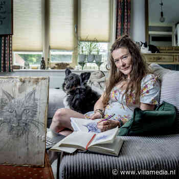 Raymond Krul ondervraagt drie collega’s over hun ritueel. In deel 2 van de serie 'kattenkrasser' Anne-Bregtje Schelfhout . Beeld @jeanpierrejans