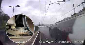 Kings Langley 124mph train crash caused by equipment on line