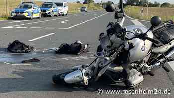 Schwarzer Motorradnachmittag in Bayern: Zwei Unfälle – zwei Biker (†33/†64) tot