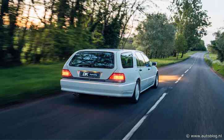 Mercedes S600L Stationwagon met groen interieur te koop!