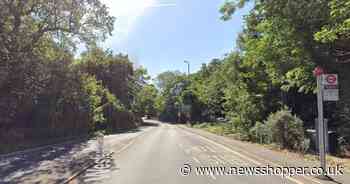 A233 Westerham Road Bromley closed by Thames Water