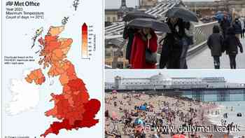 Climate change is fuelling Britain's wild weather: Scientists blame global warming for record heatwaves, rainfall and rising sea levels in 2023
