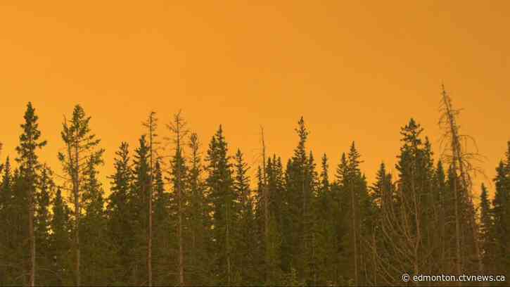 Multiple structures ablaze as wildfire roars into Jasper townsite