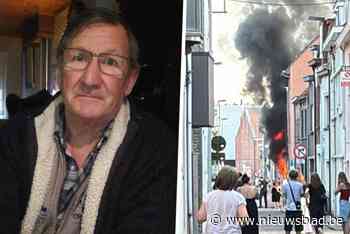 Guy (65) overlijdt na zware uitslaande brand in zijn woning: “Hij liep zware verwondingen op”