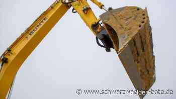 Tödlicher Arbeitsunfall: 31-Jähriger stirbt bei Baggerarbeiten in Nagold