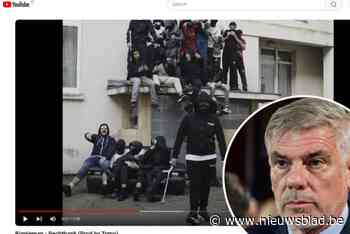 Filip Dewinter waarschuwt voor gewapende bendes op het Kiel … met beelden uit opnames videoclip