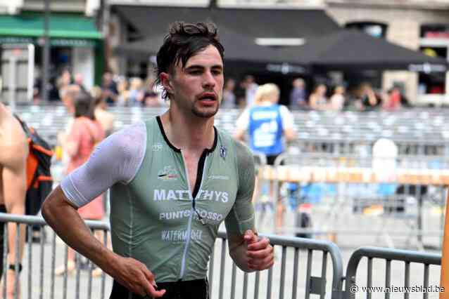 Dries Matthys vijfde in de triatlon van Alpe d’Huez