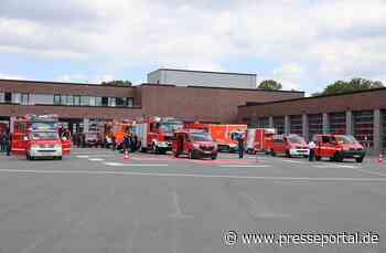 FW-E: Großübung der Feuerwehren Mülheim an der Ruhr, Essen und Oberhausen