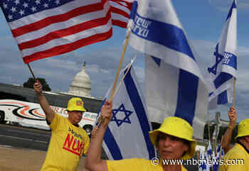 Netanyahu’s speech was cheered in Congress, decried by hostage families back home