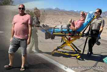 Wim verliest teenslippers en verbrandt voeten in bloedhete Death Valley: “Helikopter kon zelfs niet landen door de extreme hitte”