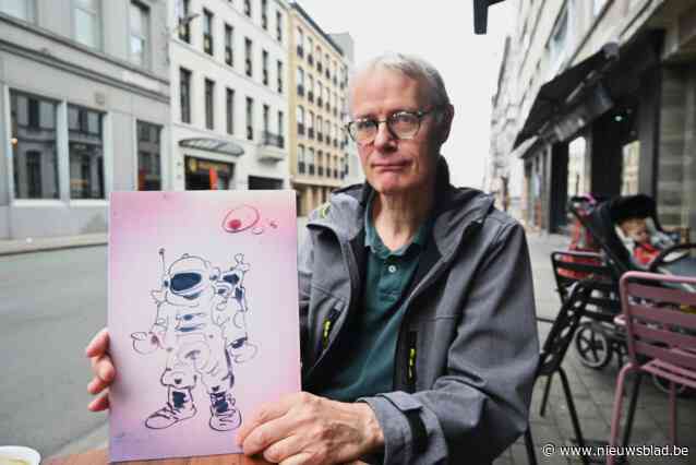 Erfgoedconsulent Bernard toont verborgen kant: “Ik tekende alternatieve strip in ter ziele gegane Kreunkrant”