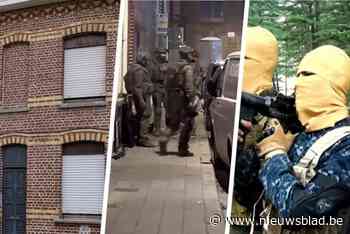 Plots doken aan de kerk de speciale eenheden op: zeven terreurverdachten van hun bed gelicht