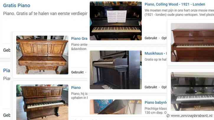 Stortvloed aan tweedehands piano's in regio Eindhoven