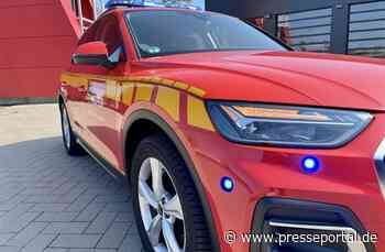 FW Alpen: Gemeldeter Ölfilm auf Gewässer