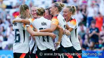 Olympia 2024: 3:0! Deutsche Fußballerinnen starten furios