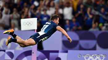 Traum vom Rugby-Gold lebt: Frankreich jubelt auch dank umgeschultem Superstar