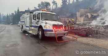 Jasper wildfire: Rail, phone, power services affected by fire emergency