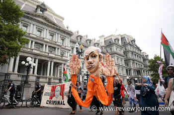 Gaza protesters hold a ‘die-in’ near White House as Netanyahu meets with Biden, Harris