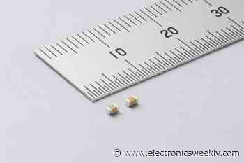 Murata claims first MLCC with a capacitance of 100μF in a 0603-inch size package