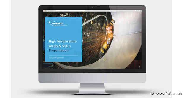 Nuaire releases CPD on High Temperature Axial Fans & VSDs