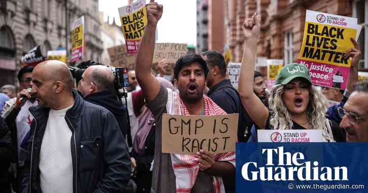 Manchester airport arrest: family call for calm after second night of protests