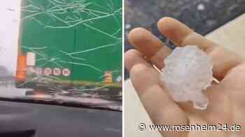 Hagelkörner „so groß wie Tennisbälle“: Unwetter-Chaos verwüstet Urlaubsorte in Italien